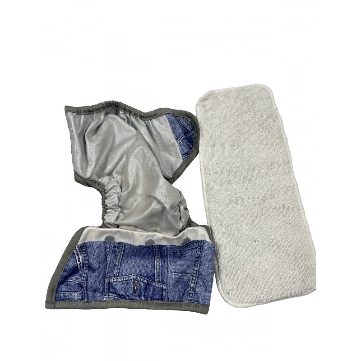 couche lavable jeans / ajustable