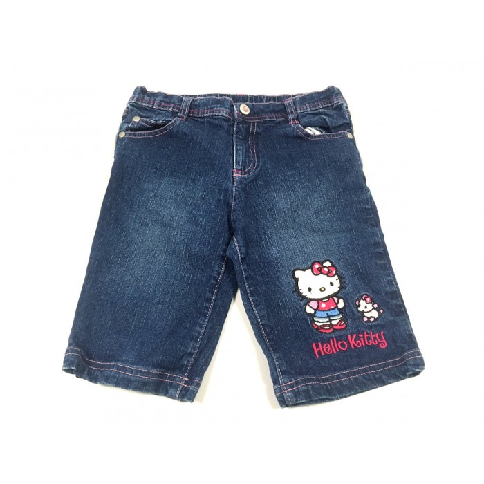 short jeans kitty / 6-7 ans