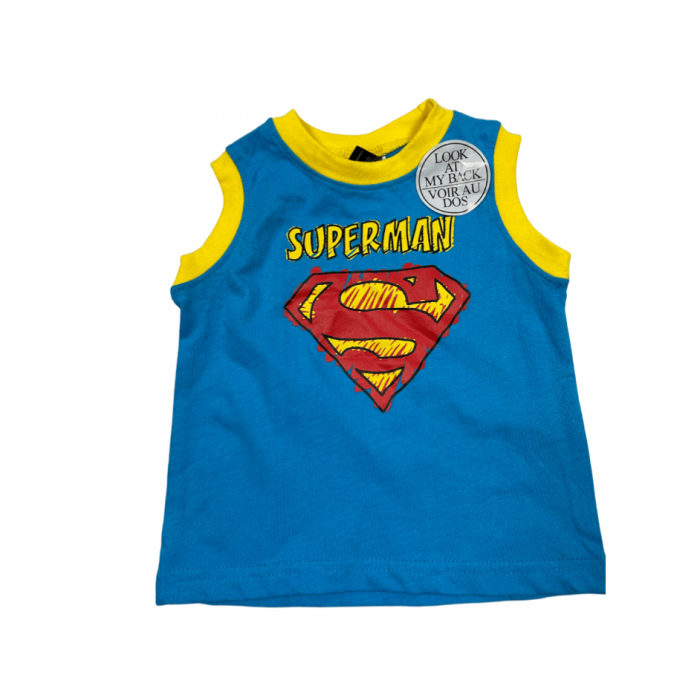camisole superman / 3-6 mois 