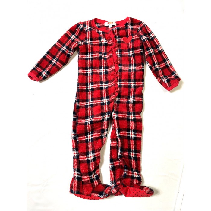 pyjama doux carreaux / 24 mois