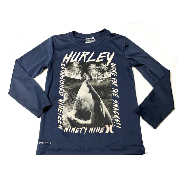 chandail sport dry fit Hurley / 8-10 ans
