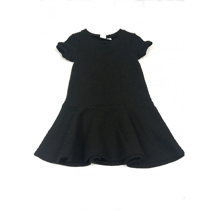 robe matelassé noir / 4 ans
