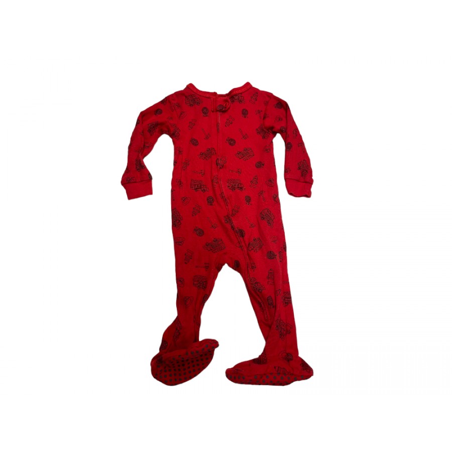 pyjama pompier / 6-12 mois