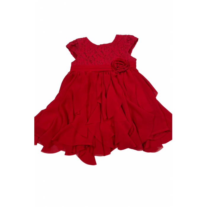 robe chic rouge / 12 mois