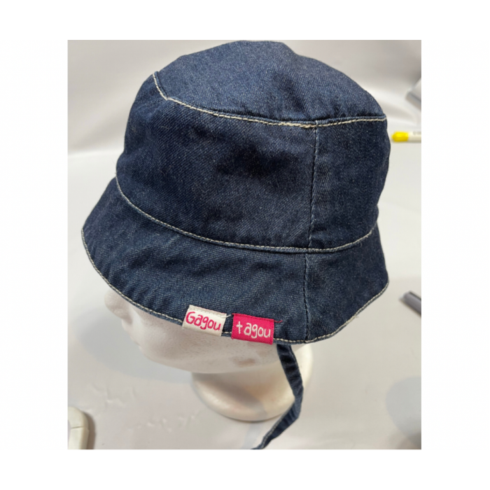chapeau jeans / 0-12 mois