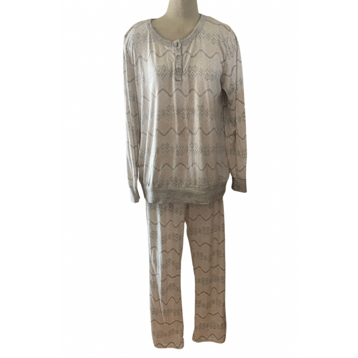 pyjama doux motif / large