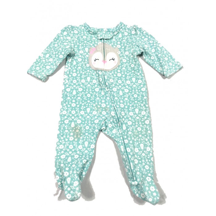 pyjama hibou / 3-6 mois