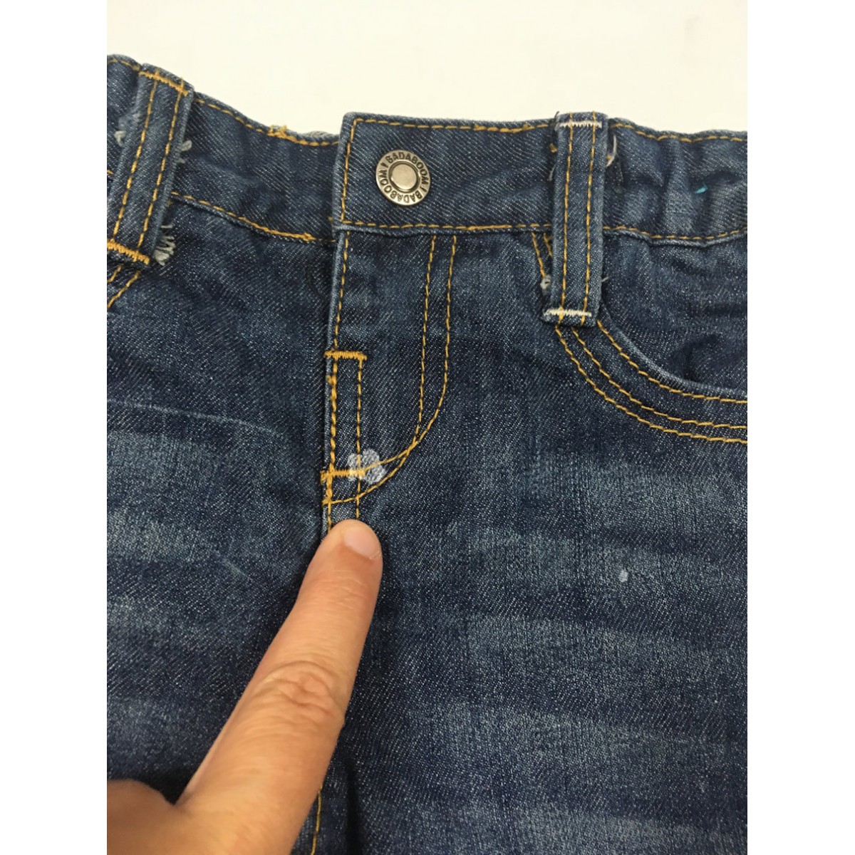 jeans doublé / 9 mois