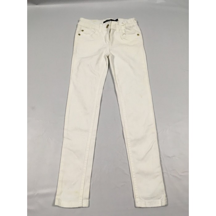 jeans blanc / 7 ans