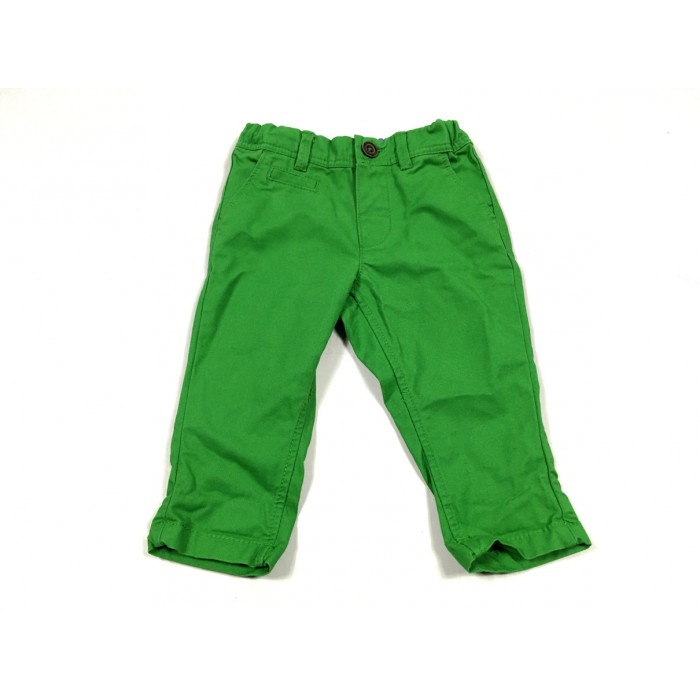 pantalon vert / 4-6 mois