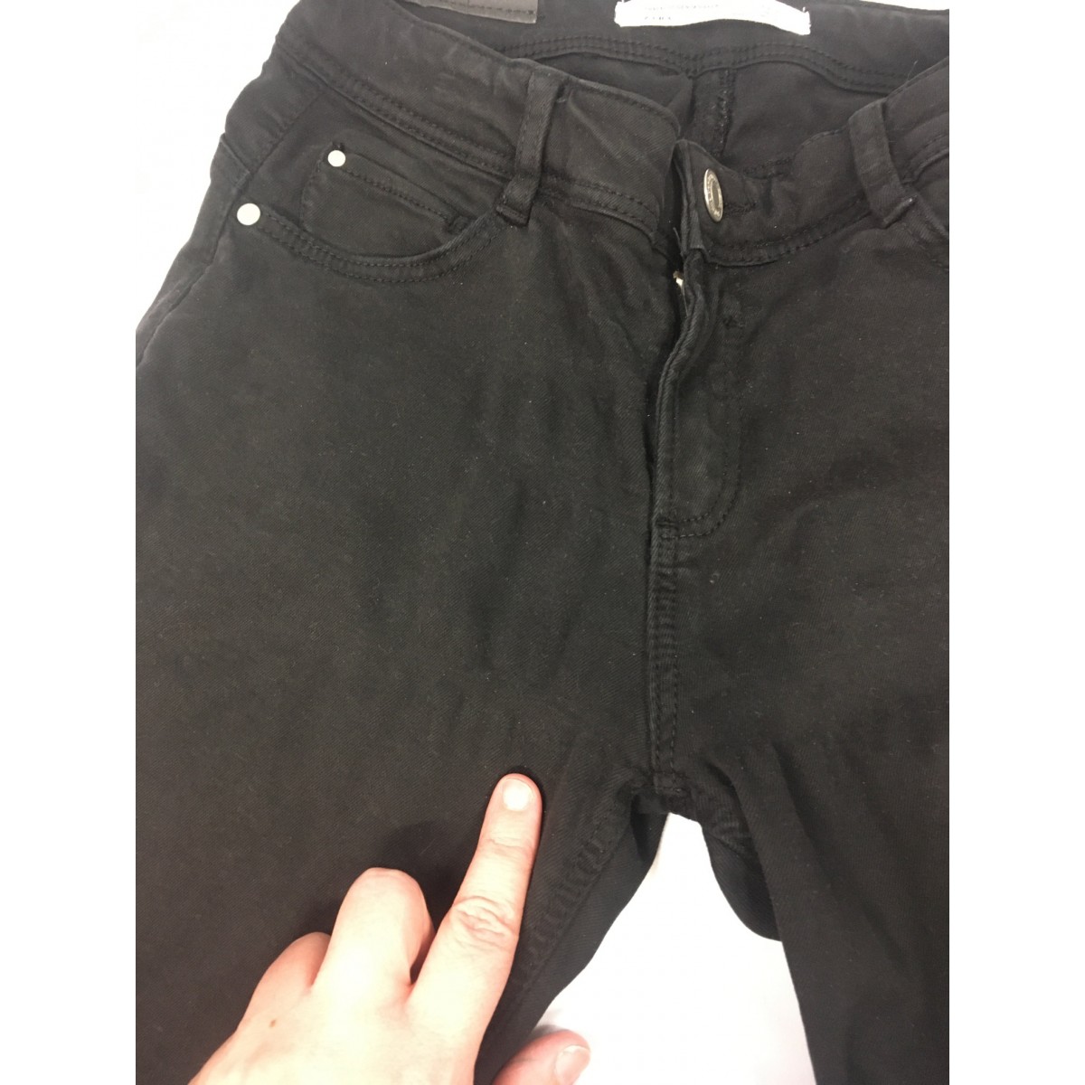 jeans noir zara / Gr: 4