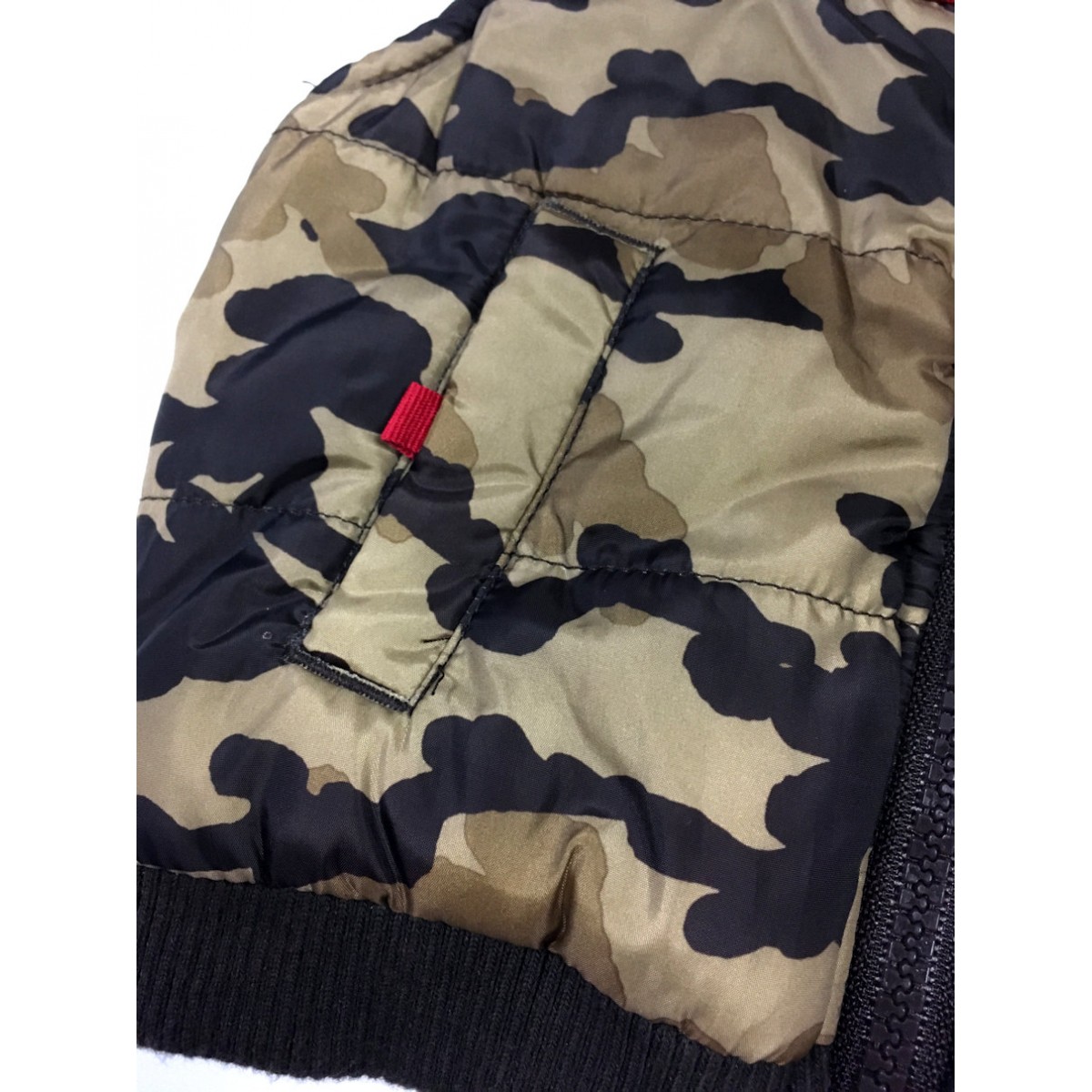 veste doudoune camouflage / 12 mois