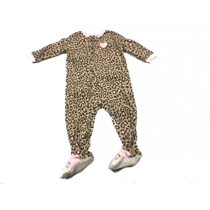 pyjama de polard léopard / 18 mois