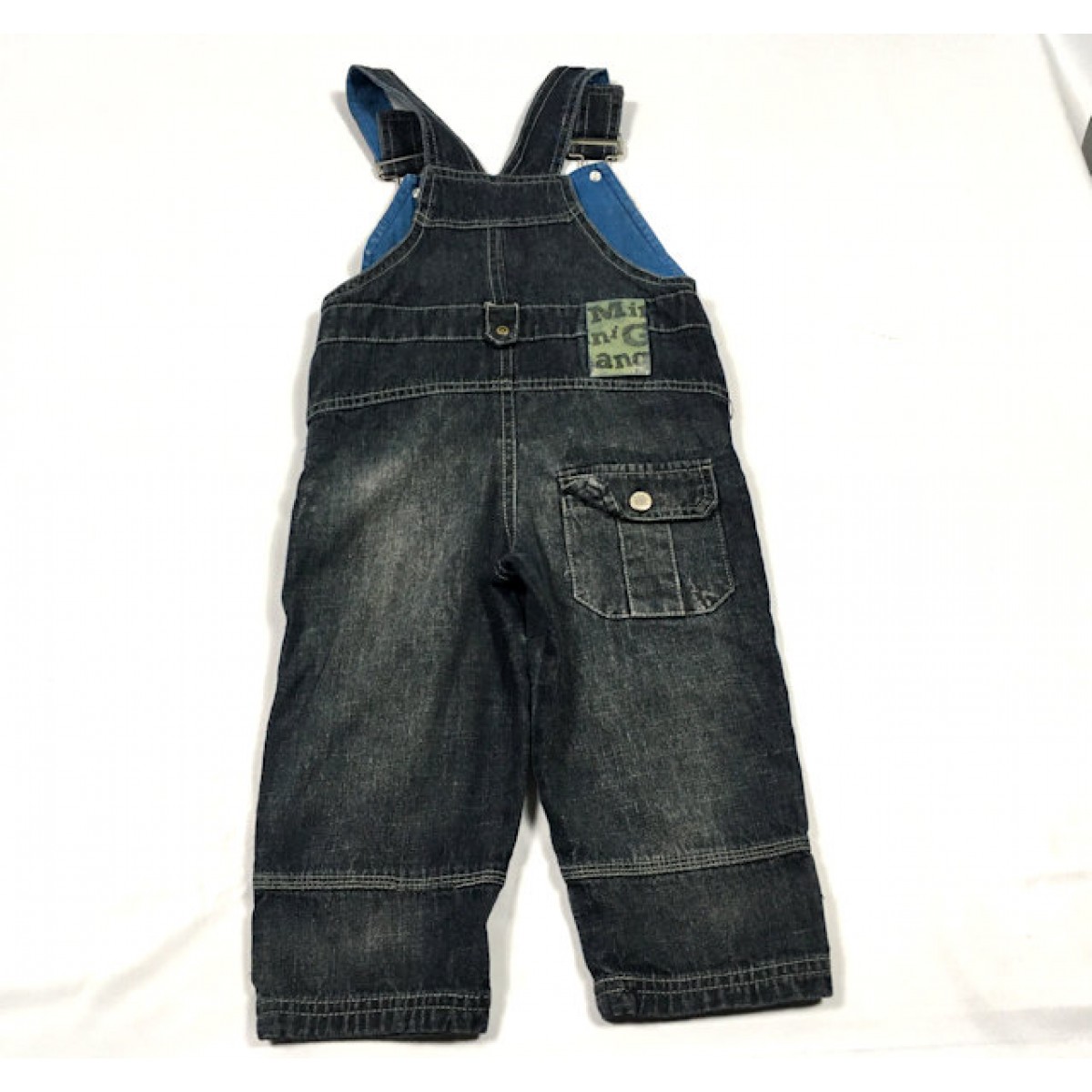 salopette jeans sailor / 18 mois